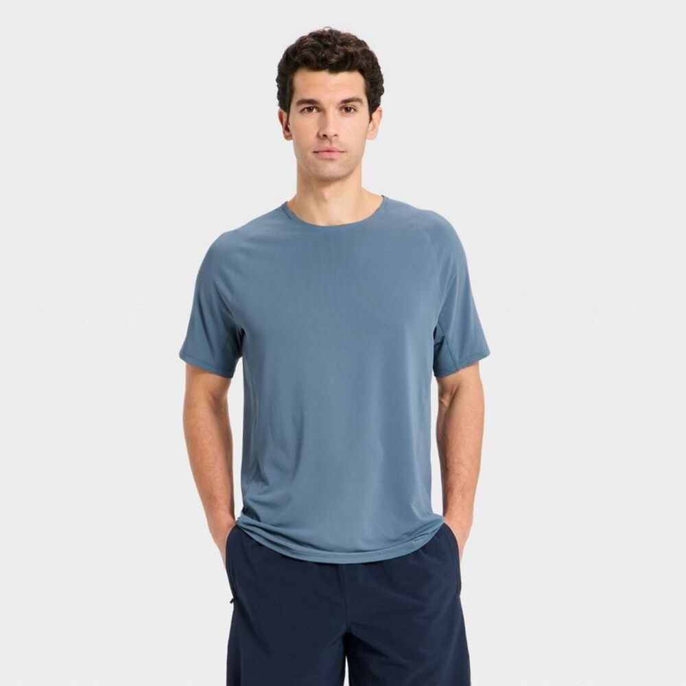 All In Motion - Men's Elevated Run T-Shirt - All In Motion Blue S Blue
